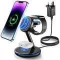 Jolof Store 3-in-1 Magnetic Wireless Charging Station for iPhone & iWatch