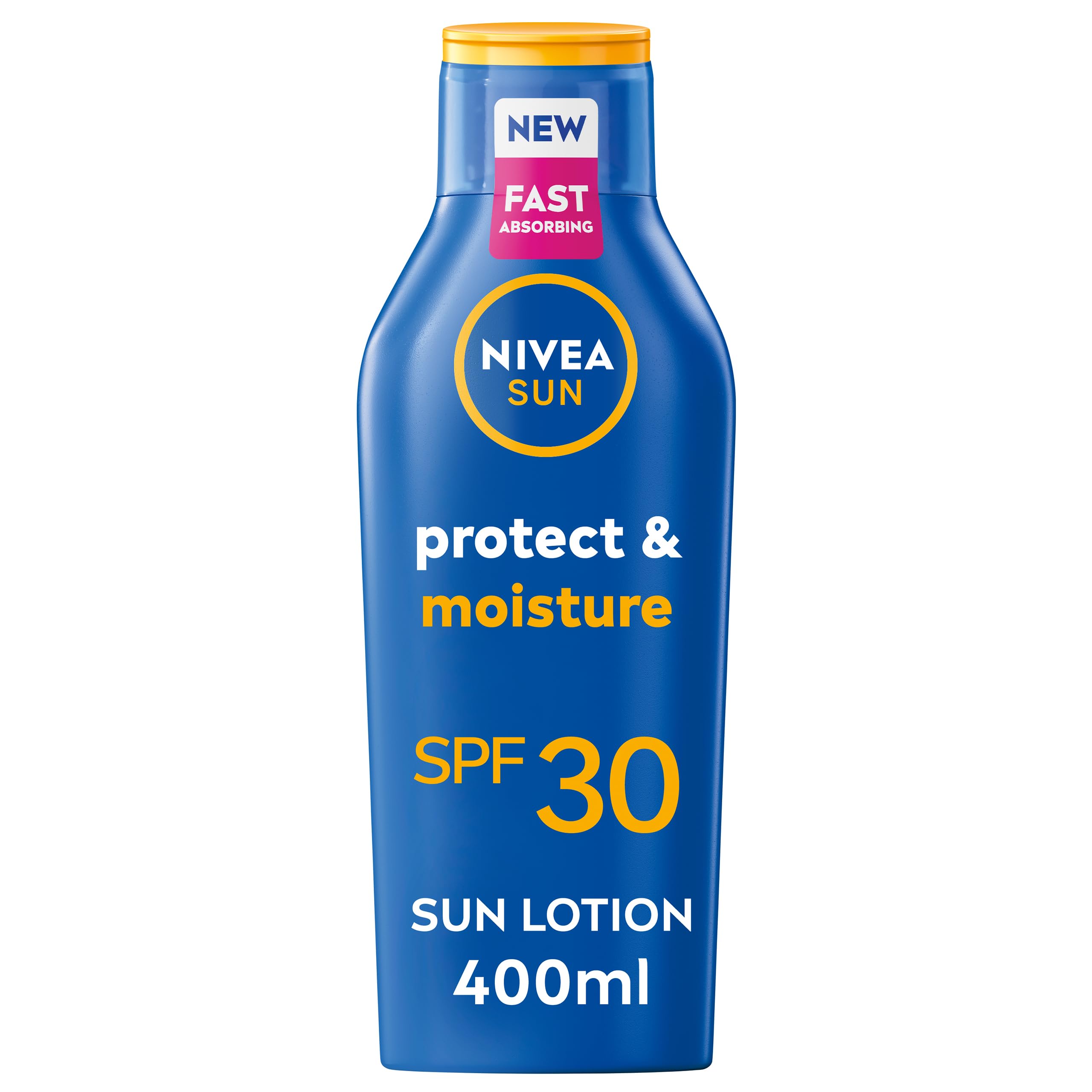 NIVEA SUN Protect & Moisture SPF 30 Sun Lotion with Vitamin C – 400ml