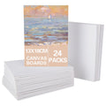 SHUESS 24 Pcs Canvas Panel Boards - 5x7 Inch Small Art Canvases for Painting