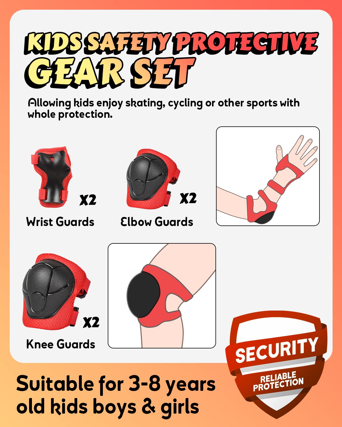 VICTGOAL Kids Bike Helmet | 3D Cartoon Lightweight Safety Gear for Ages 3-8