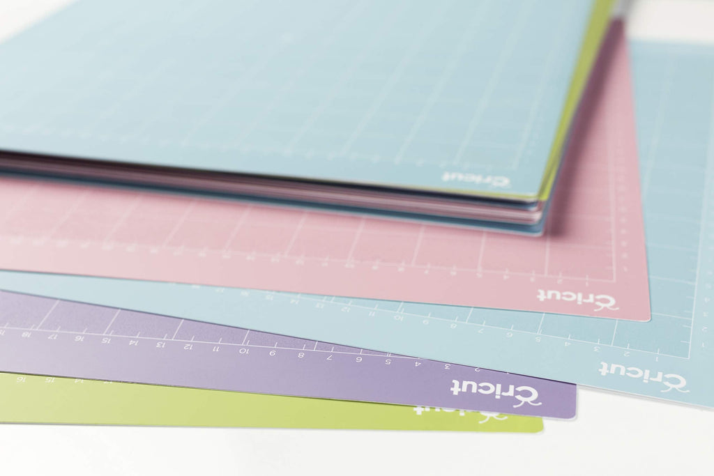 Cricut LightGrip Cutting Mats 12x12 for Explore & Maker, 3-Pack