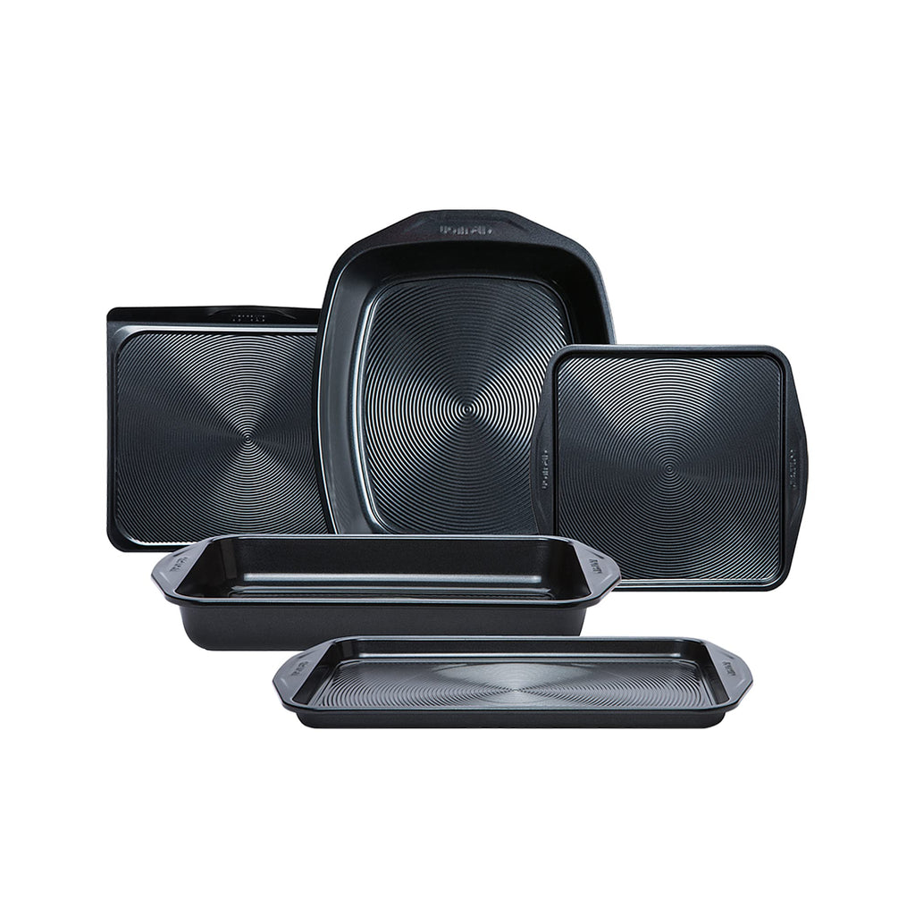 Circulon Ultimum 5-Piece Non-Stick Carbon Steel Bakeware & Oven Tray Set
