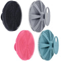 INNERNEED Silicone Body Scrubber – Food-Grade Exfoliating Brush (4 Pack)