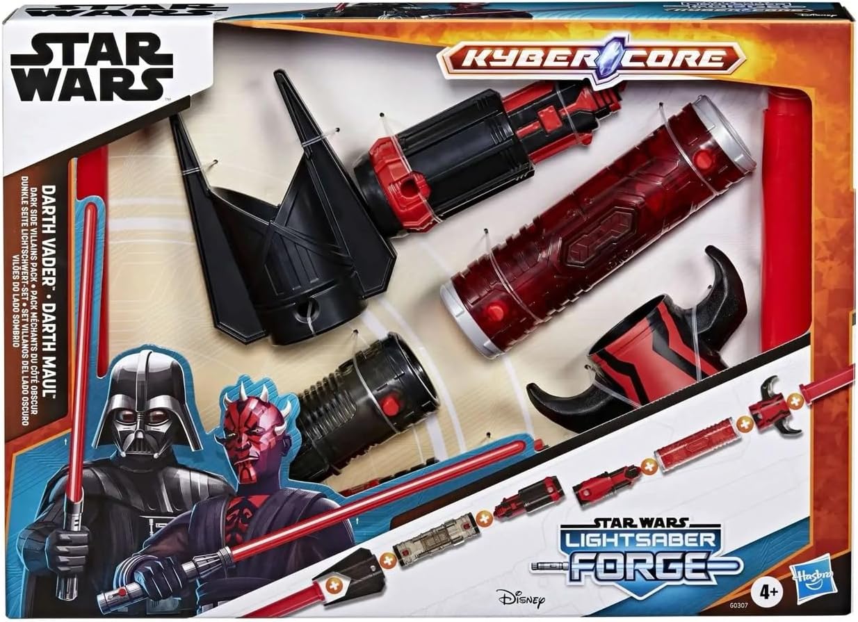 Star Wars Lightsaber Forge Kyber Core Secret Sith 2-Pack Toy Set
