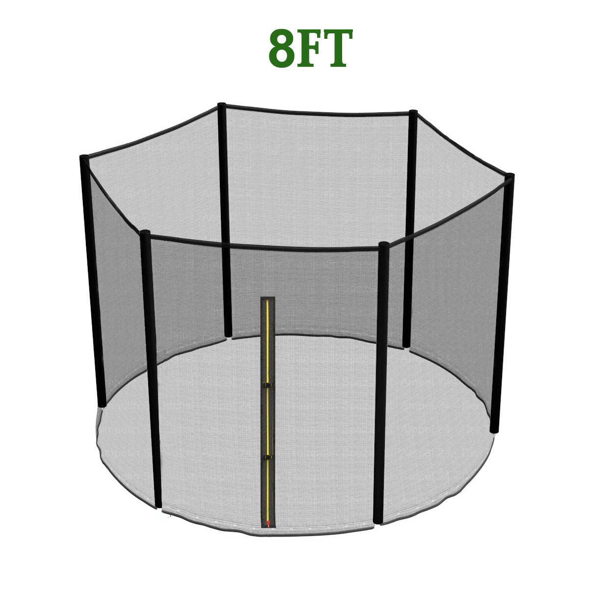Greenbay 8FT Trampoline Replacement Safety Pad and Net Enclosure – Blue