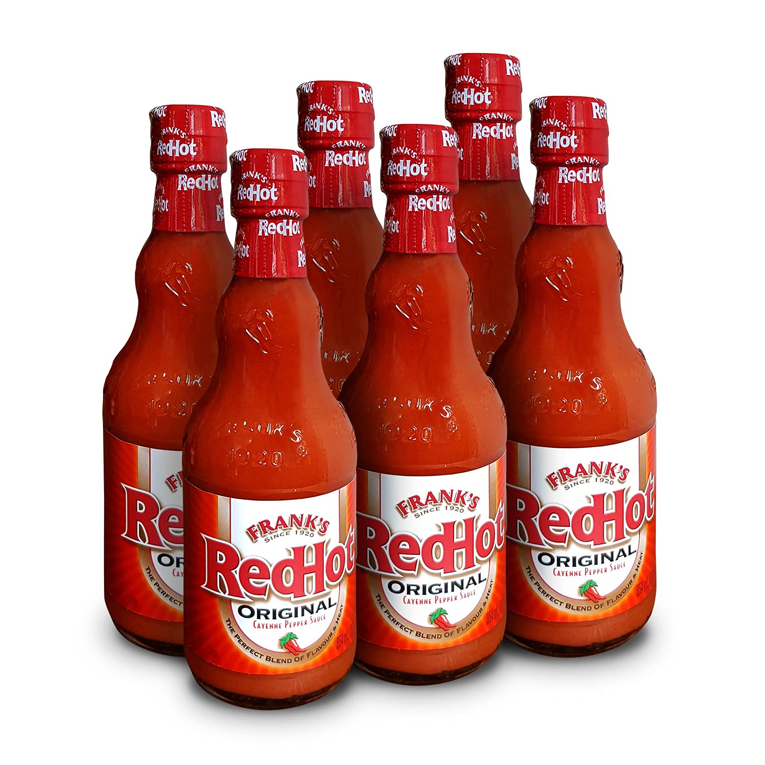 Frank's RedHot Original Cayenne Pepper Hot Sauce - 354ml (Pack of 6)