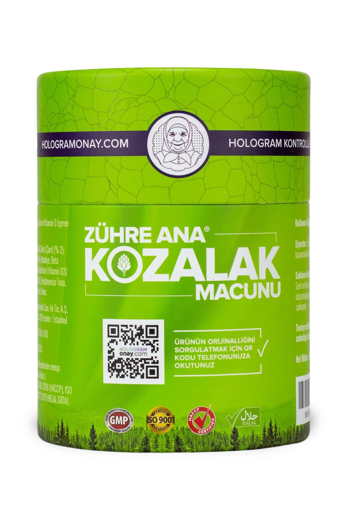 Zühre Ana Kozalak Macunu – Natural Turkish Pine Cone Herbal Paste, 240g