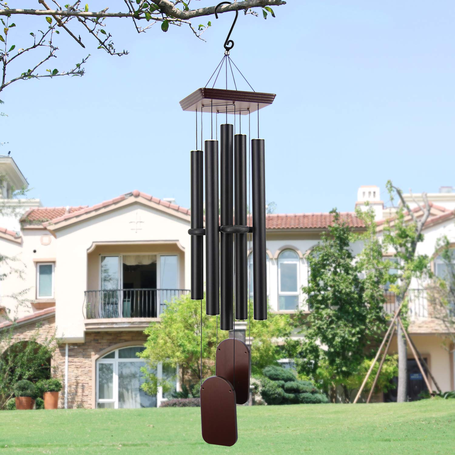 Astarin 48" Large Wind Chimes Outdoor – Deep Tone Memorial Sympathy Chime