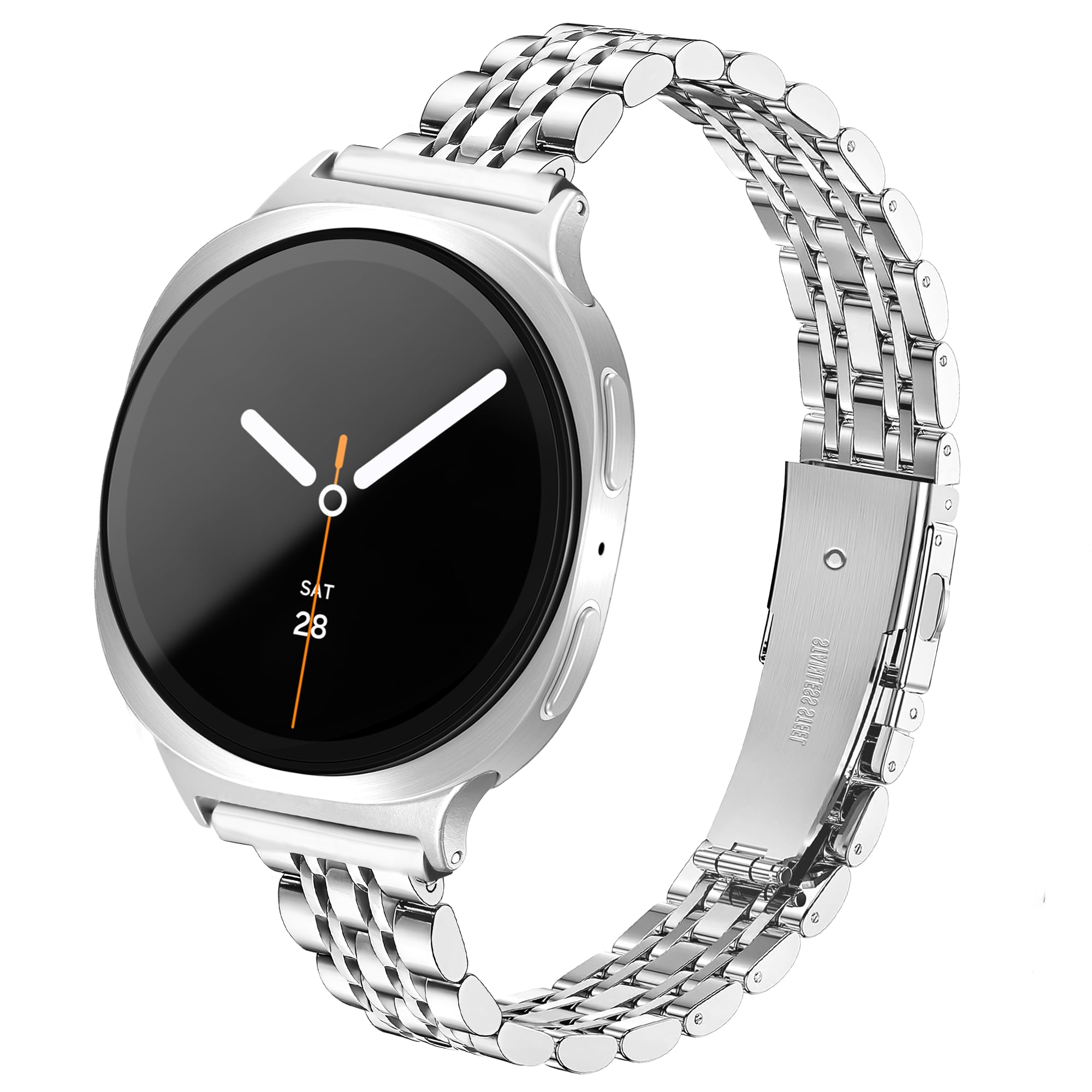 Wipalor Slim Stainless Steel Band for Samsung Galaxy Watch 8/7/6/5/4