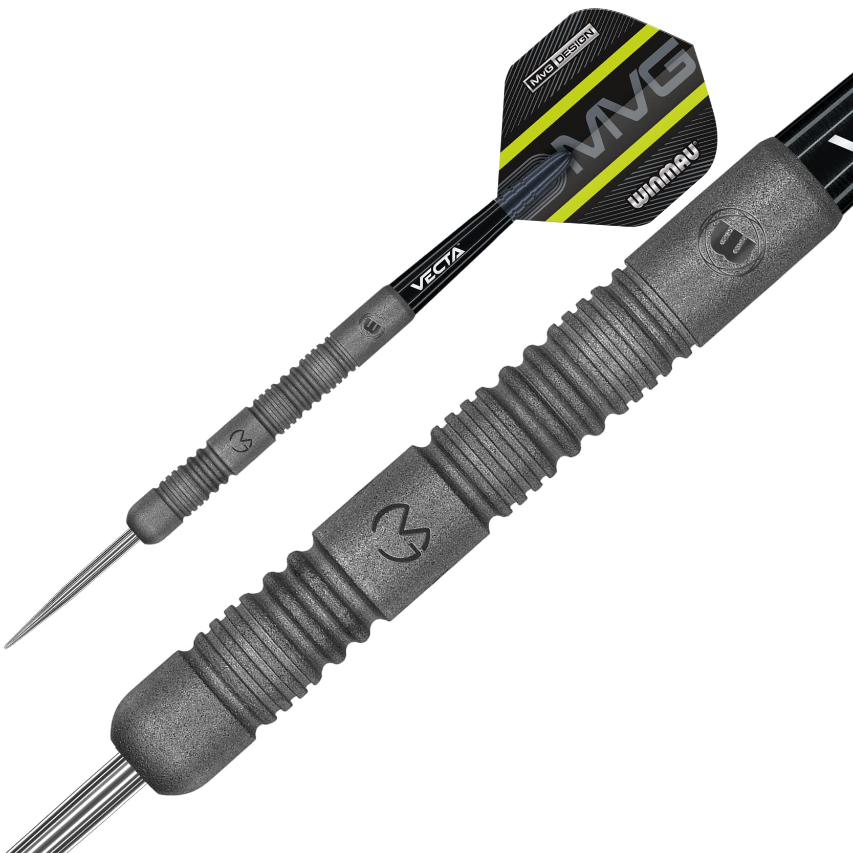 Winmau MvG Exact Steeltip Darts – 90% Tungsten Professional Set