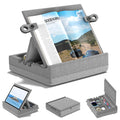 KDD Book Stand Holder | Multi-Angle Reading Pillow with Organizer Tray