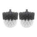 MR.SIGA Premium Toilet Bowl Brush Replacement Head, 2 Pack - Durable PP