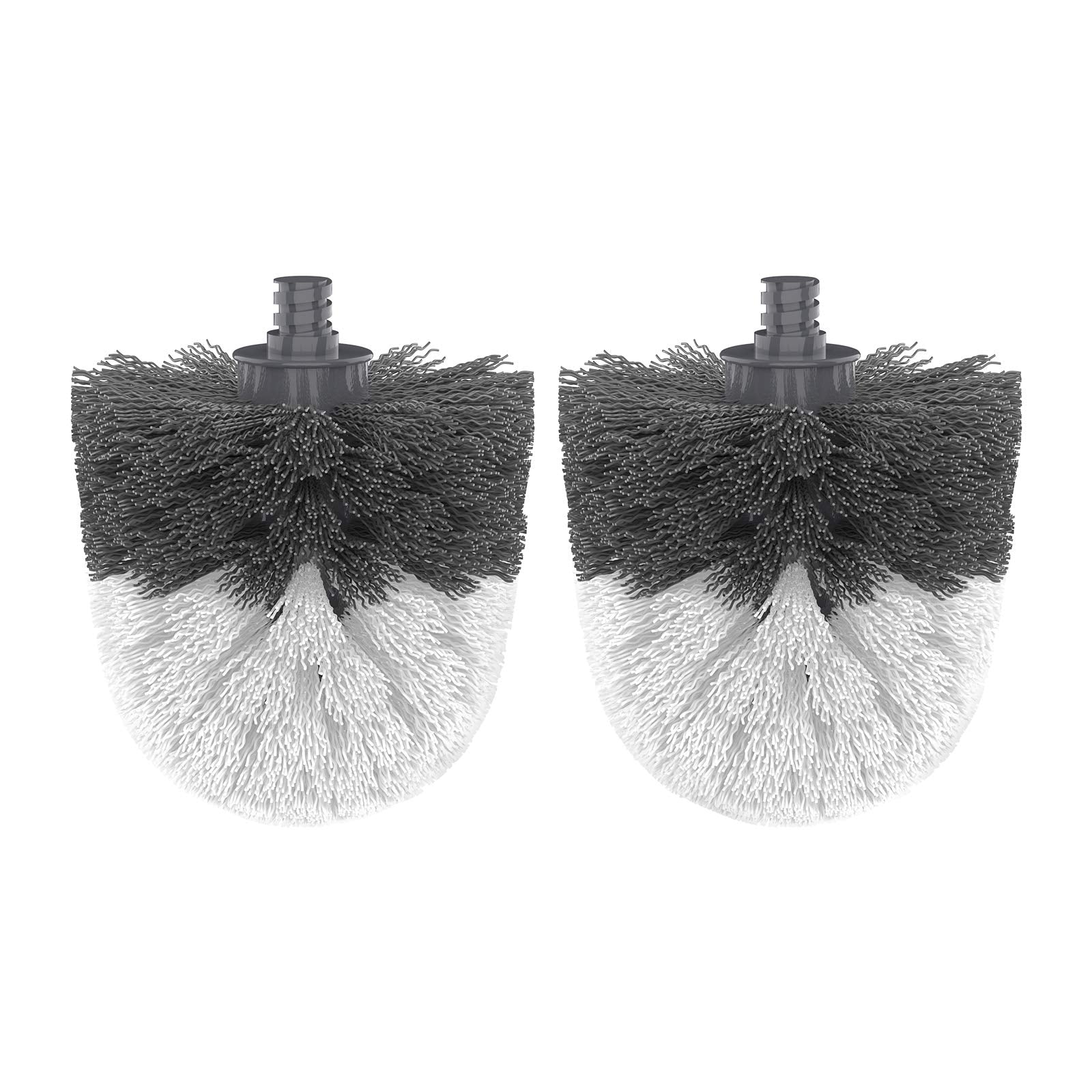MR.SIGA Premium Toilet Bowl Brush Replacement Head, 2 Pack - Durable PP