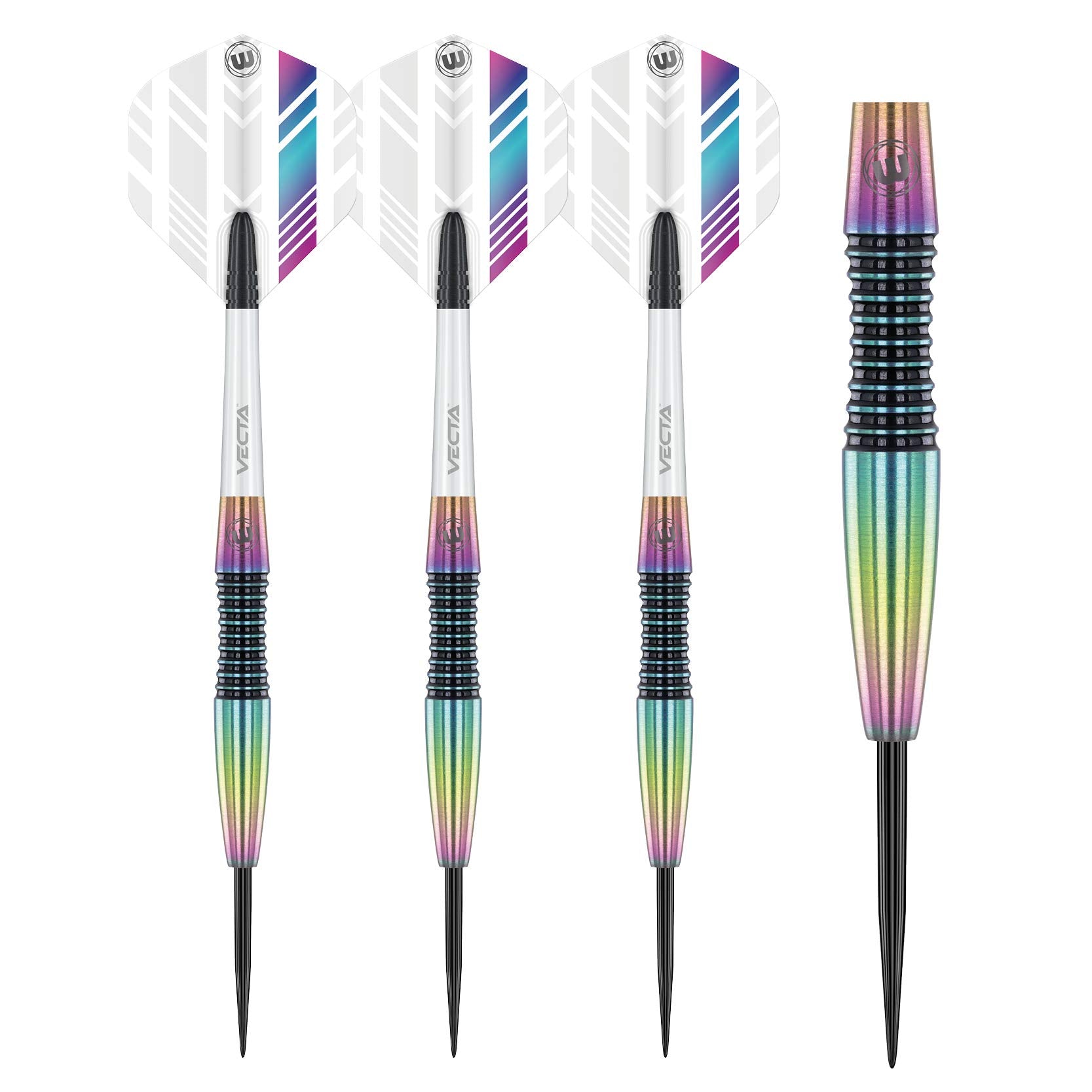 Winmau Elektra 90% Tungsten Steel Tip Darts Set | 22g Urban Grip