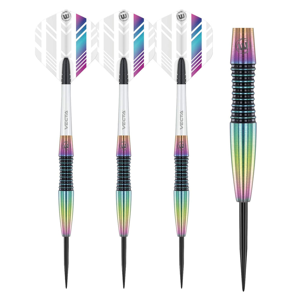 Winmau Elektra 90% Tungsten Steel Tip Darts – 26g Urban Grip Set