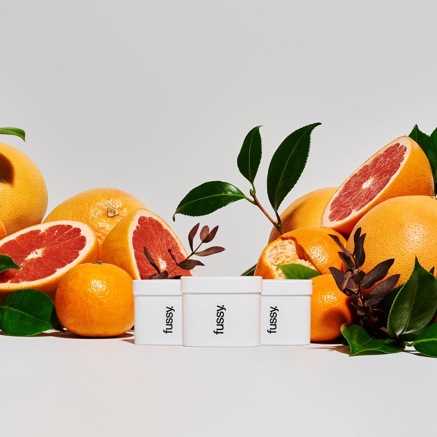 Fussy Natural Deodorant Refill 3-Pack | Citrus & Mandarin | Vegan