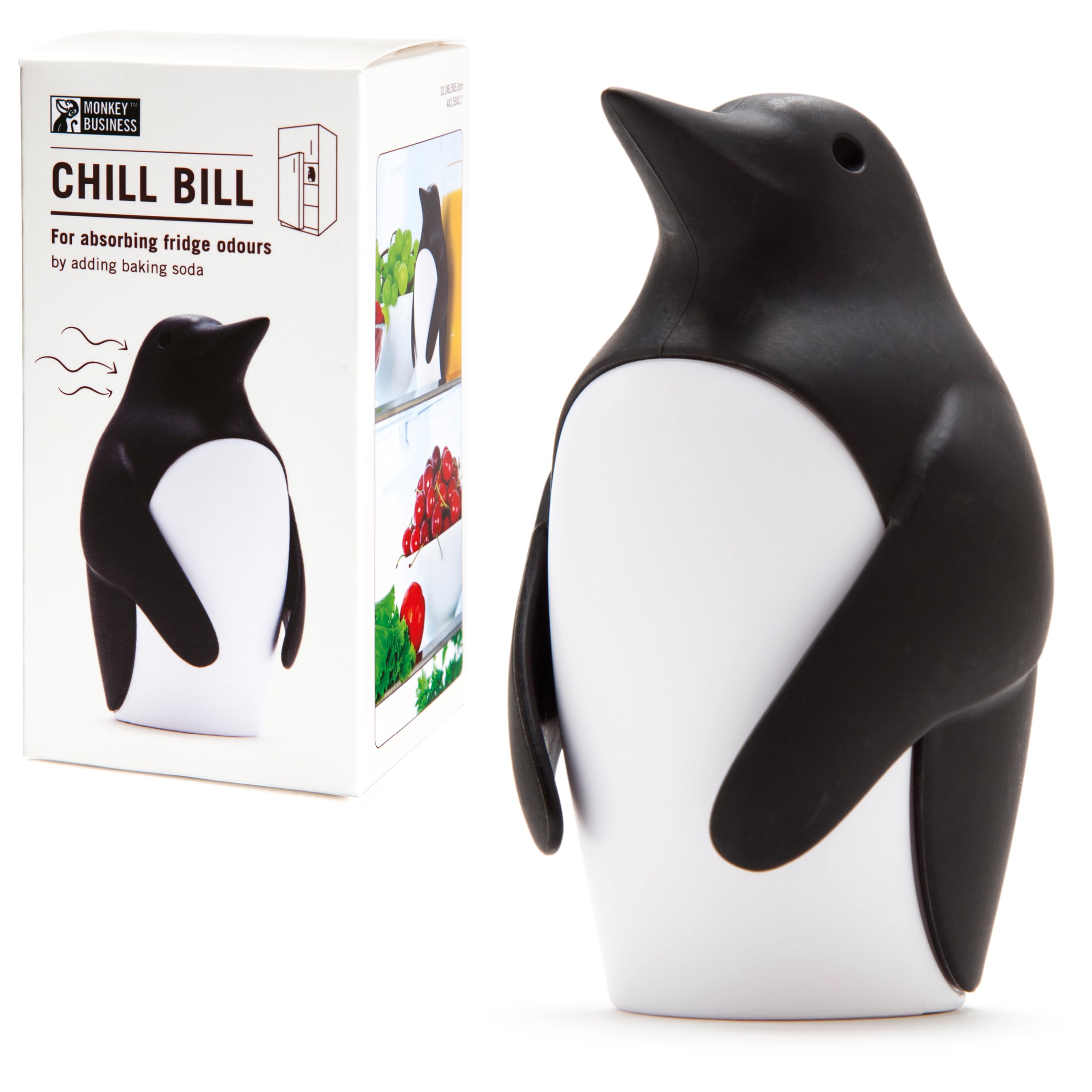 Monkey Business Chill Bill Refrigerator Deodorizer & Baking Soda Holder