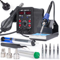 WEP 8786D-I SE 2-in-1 Hot Air Soldering Station Kit with 5 Tips