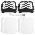 Shark Lift-Away Replacement HEPA & Foam Filters for NV602UK NZ690UK - 4 Pack