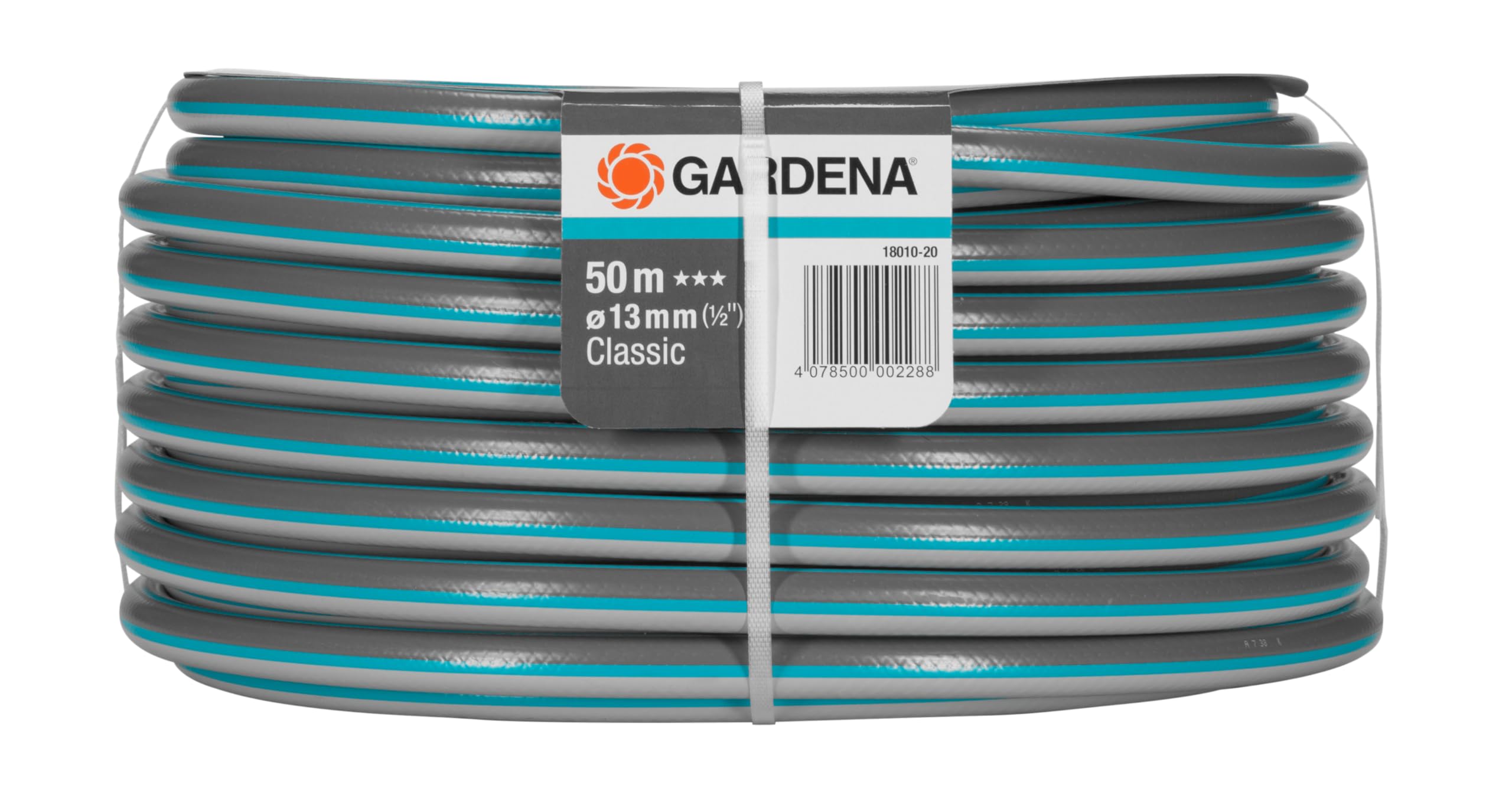 Gardena Classic Garden Hose | 13mm (1/2") 50m | UV & Frost Resistant
