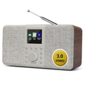 MangoKit MD5 Portable DAB/DAB+ Digital Radio with Bluetooth – Walnut
