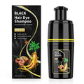 3-in-1 Black Hair Dye Shampoo for Gray Hair Coverage – 350ml