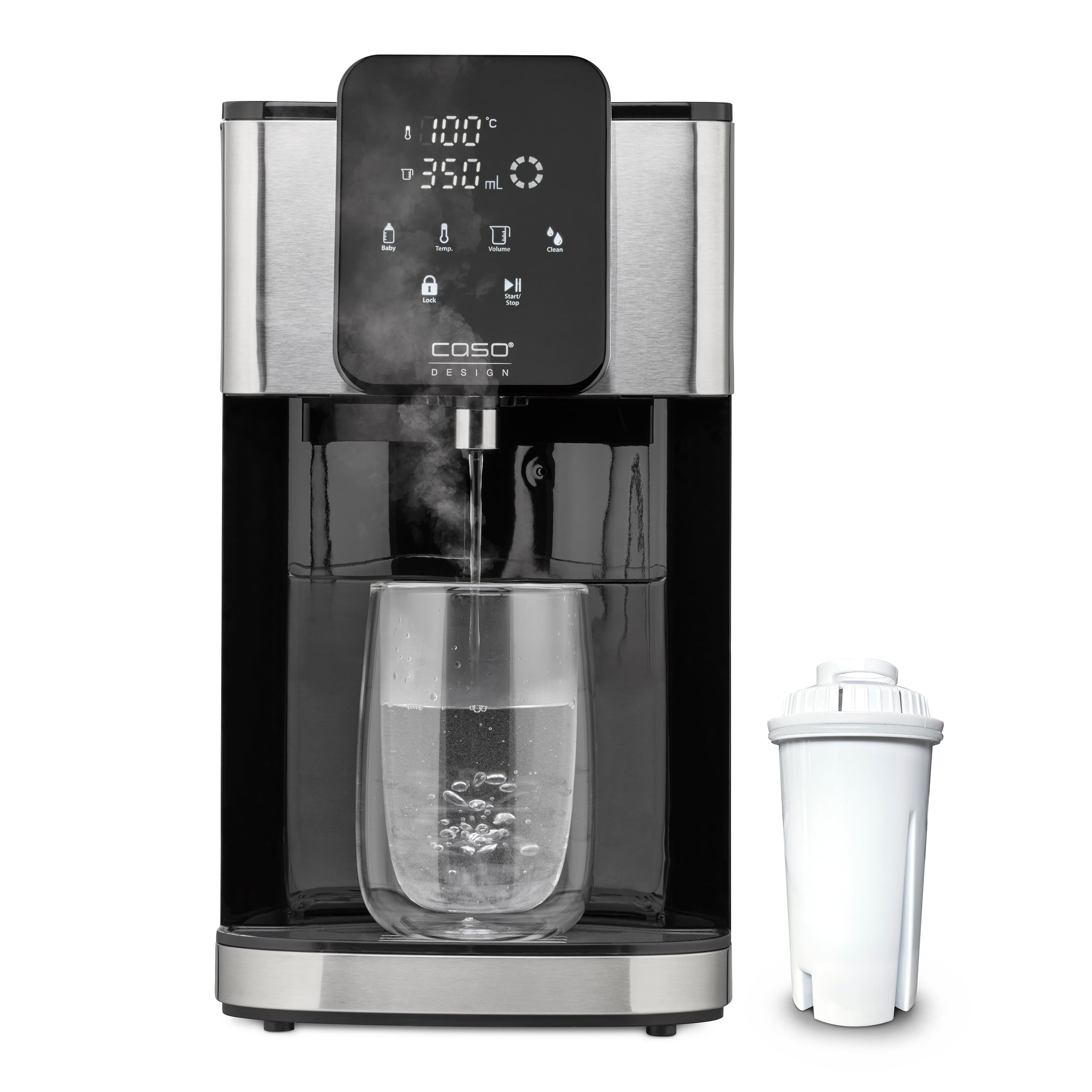 CASO HW 1660 Turbo XL Hot Water Dispenser | 4L Instant Filtered Kettle