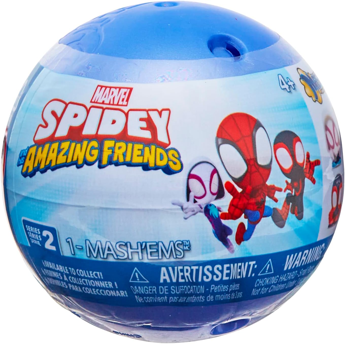 Spidey and His Amazing Friends Mash'Ems - Squishy Collectible Figure