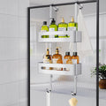 Ajex Over Door Shower Caddy – 2-Tier Rustproof Stainless Steel Organizer