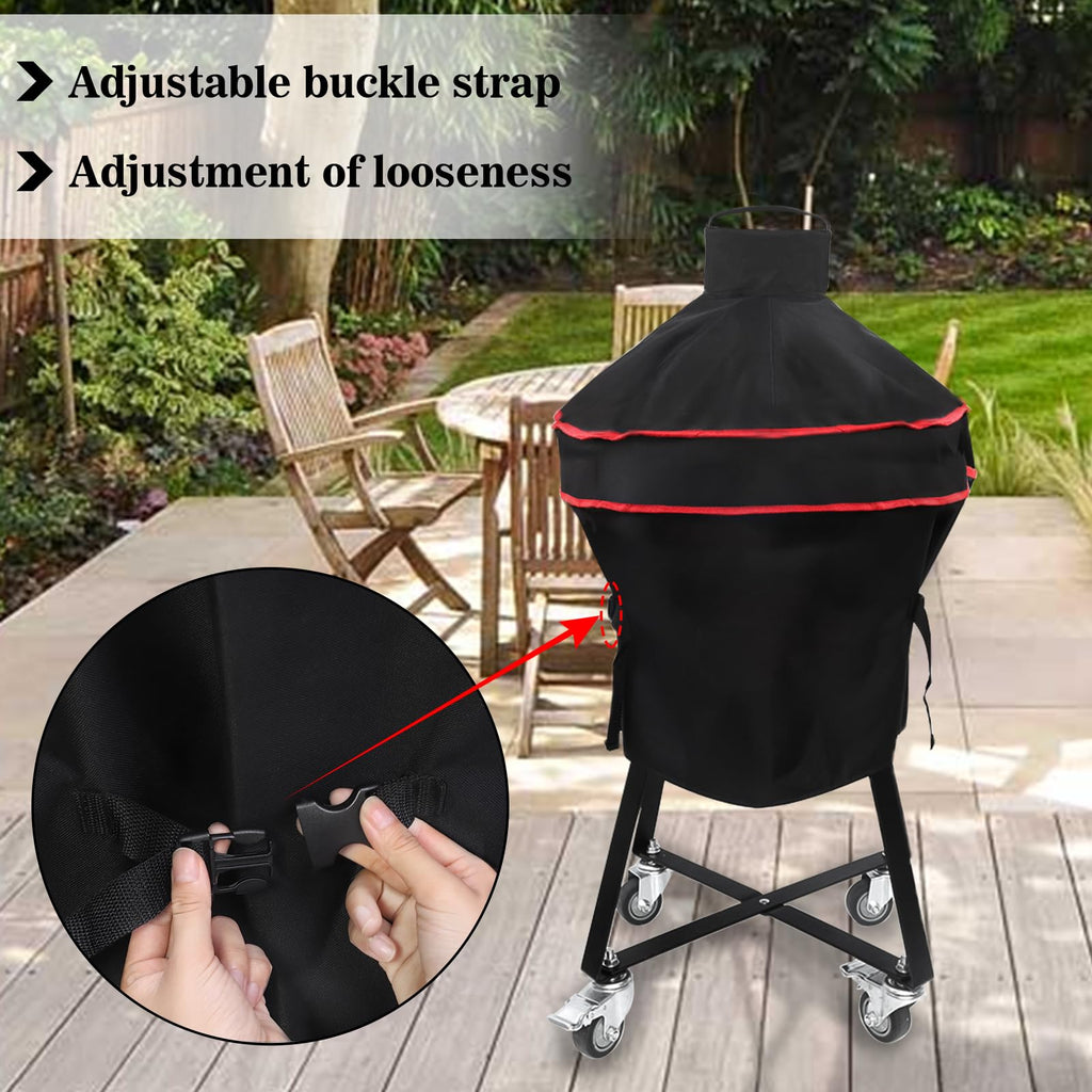 Jolof Store 22 Inch Waterproof Grill Cover for Kamado Joe Junior