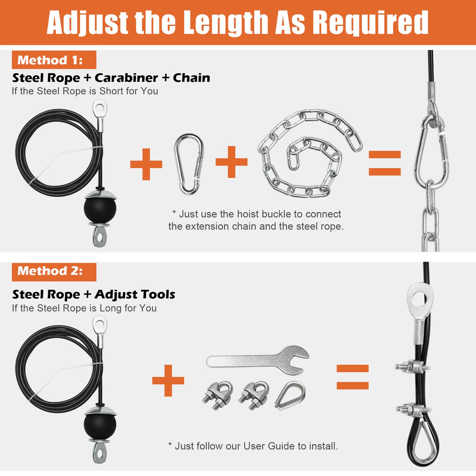SERTT Home Gym Pulley System | Weight Cable Machine for LAT Pulldowns