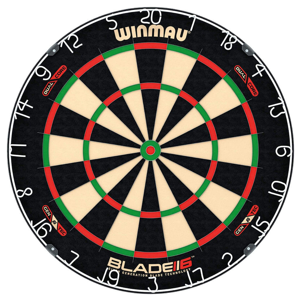 Winmau Blade 6 Dual Core Professional Sisal Dartboard | PDC Approved
