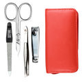 Hans Kniebes 4-Piece Manicure Set – Nappa Leather Travel Case