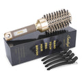Sndyi Nano Thermal Ceramic Round Hair Brush with Boar Bristles | 43mm