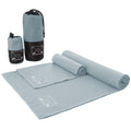 Blu Apparel Mircrofibre Towel Grey, Beach Towel - image 1
