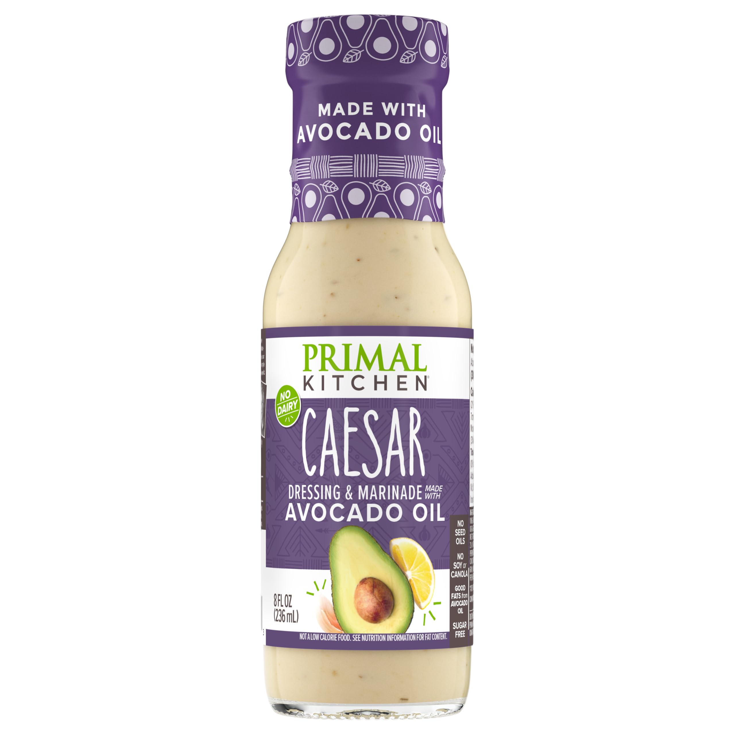 Primal Kitchen Caesar Dressing & Marinade - Avocado Oil Based - 8 oz