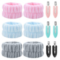 Fantasyon Microfiber Wrist Towels, Soft Absorbent Face Washing Bands