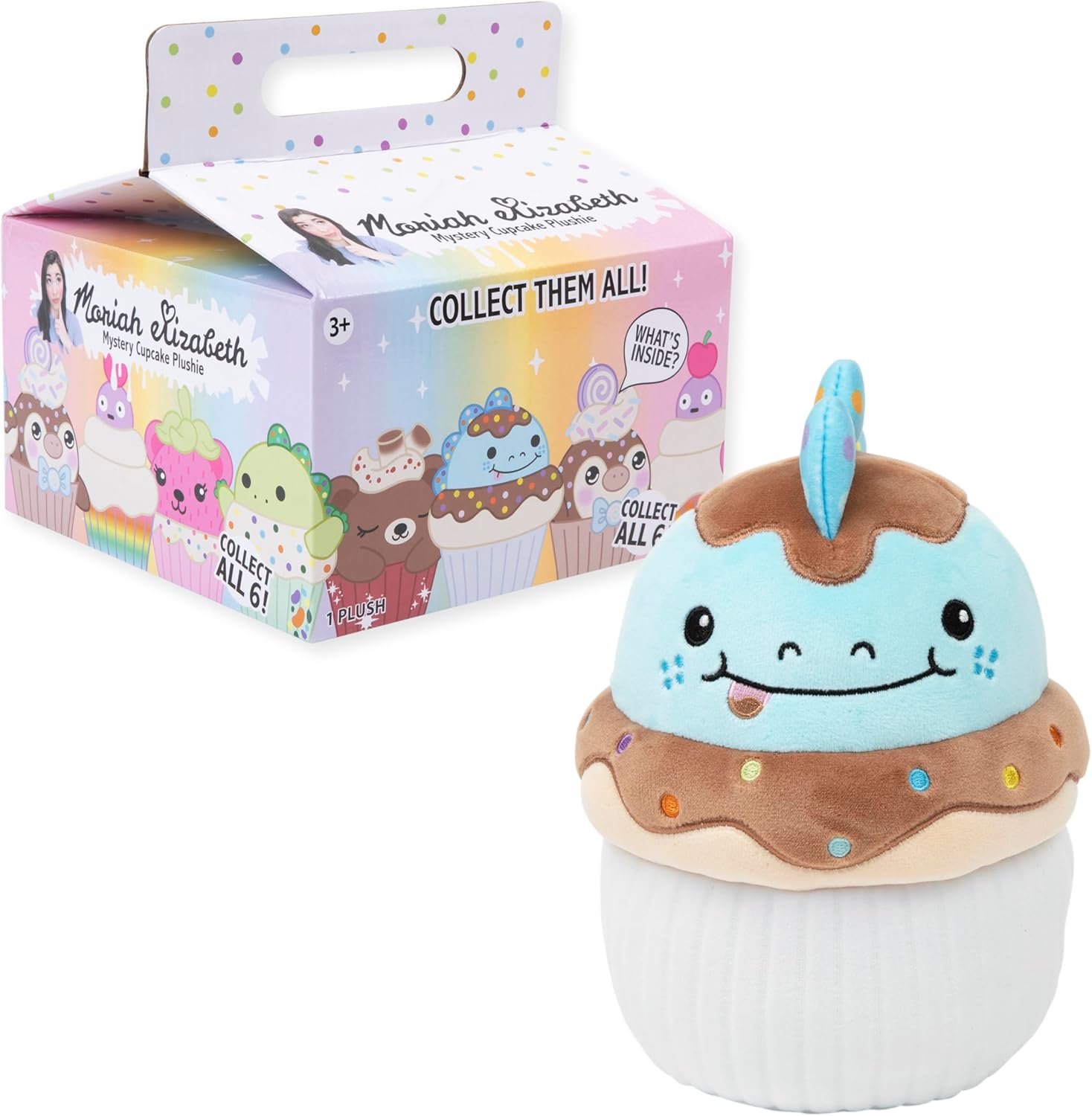 Moriah Elizabeth Cupcake Mystery Plush – 6 Inch Soft Collectible Toy