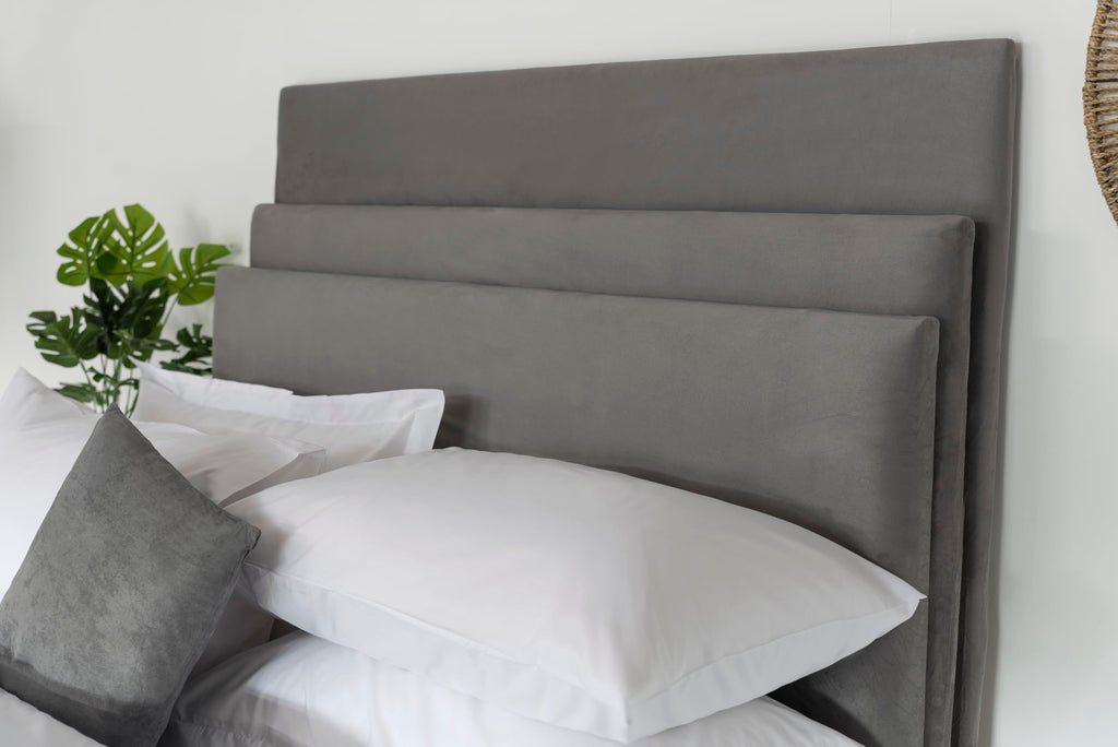 Belledorm Faux Suede Headboard Cover Linen, Double