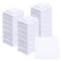PATIKIL Microfiber Cleaning Cloths | 100 Pack Soft Lens Wipes, White