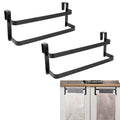 RedCall 2-Pack Over Cabinet Door Towel Rack – Stainless Steel Double Bar