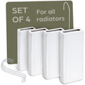 Praknu Ceramic Radiator Humidifier Set of 4 with Hanging Hooks
