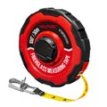 HAUTMEC 100ft/30m Long Tape Measure | Fiberglass Dual Inch/Metric