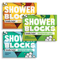 Shower Blocks Mixed 3 Pack | Vegan Plastic-Free Solid Shower Gel