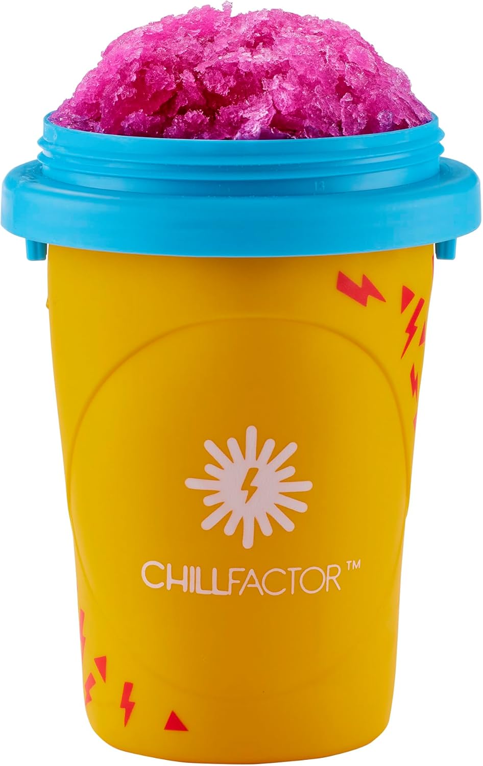 ChillFactor Colour Shock Slushy Maker – Rapid Freeze Reusable Cup in Pink