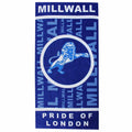 Millwall FC Giant Lions Beach & Bath Towel – 100% Cotton, 150x75cm