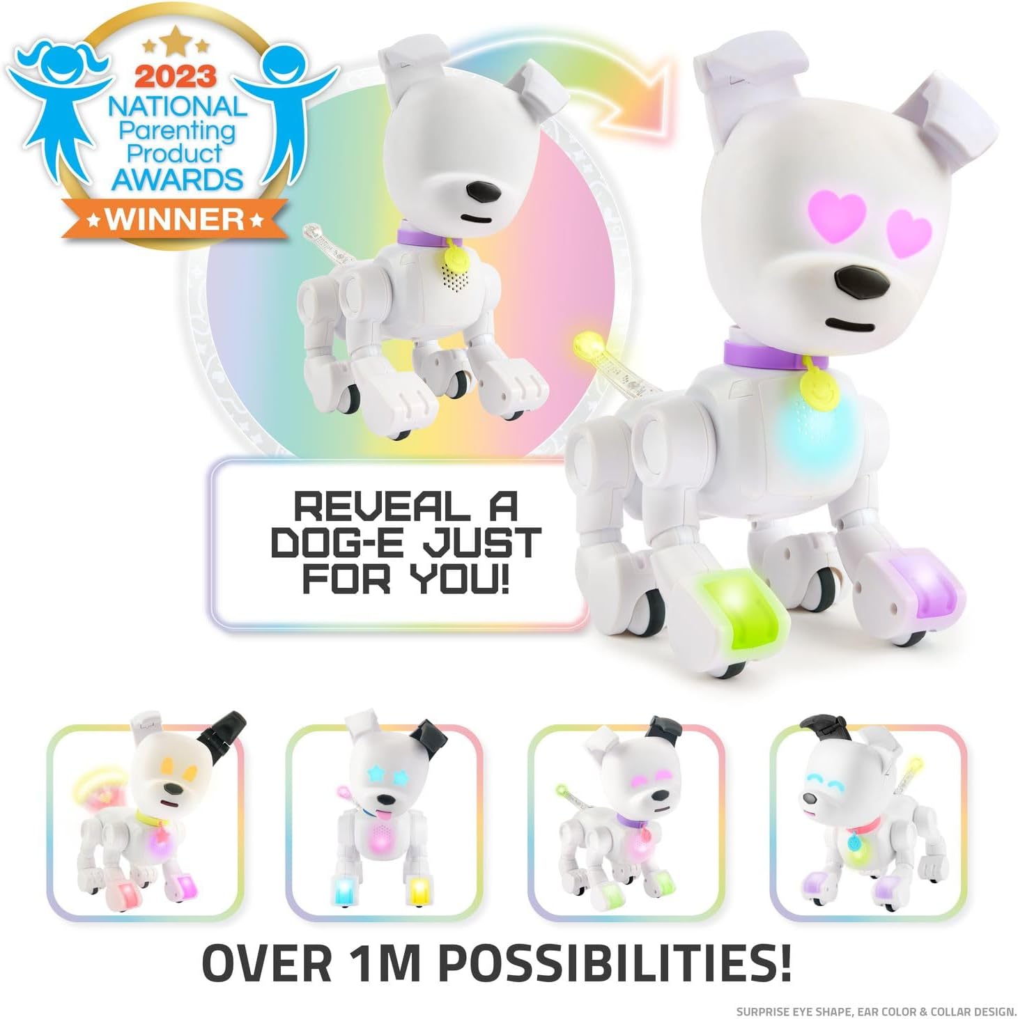 Snaps Dog-E Interactive Robot Dog – App-Connected Smart Toy with POV Tail