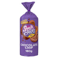 Snack A Jacks Chocolate Chip Rice Cakes - 180g Wholegrain (Case of 8)
