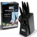 Bladez 5-Piece Kitchen Knife Set | Non-Stick Stainless Steel Grey Knives