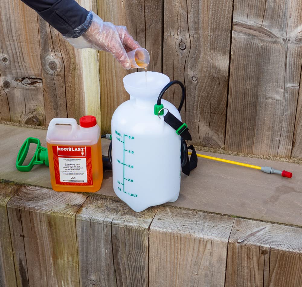 Rootblast Glyphosate Weedkiller – 360g/l Super Concentrated – 2 x 1L